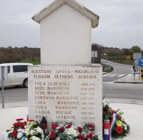 Obilježavanje sjećanja na stradanje mještana Šopota.